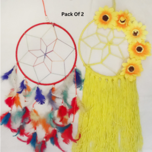 multicolor dream catchers,woolen dreamcatchers,feathers dream catchers,home decor ,hanging decor,yellow dream catchers