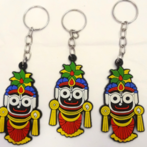 lord jagannath pvc key chain,religious keychains,pvc key holder,souvenir gift,pack of 3 key chain